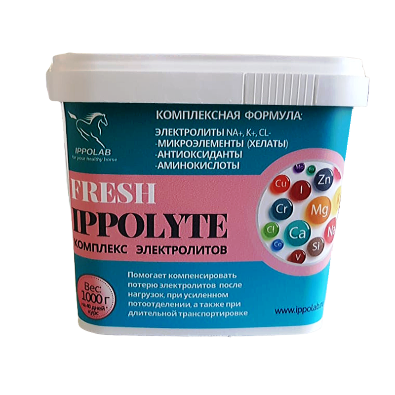 IPPOLYTE FRESH - комплекс электролитов с антиоксидантами, 1000 гр